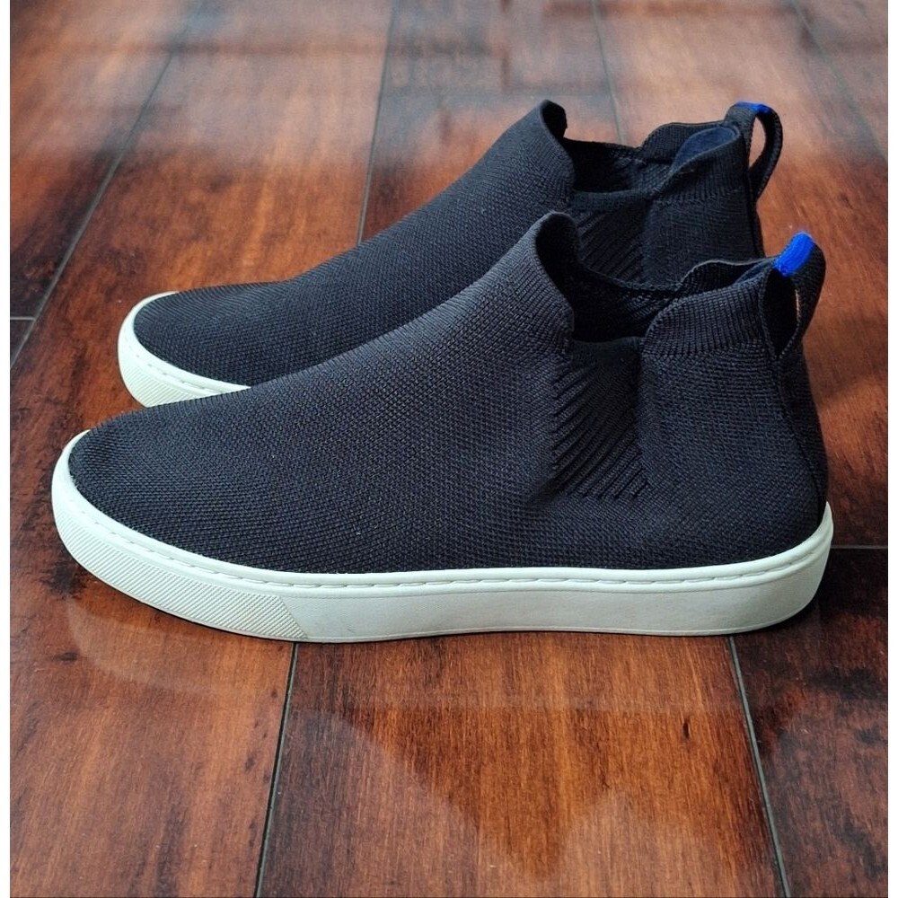 Rothy's The Chelsea Boot In Black, Size 7